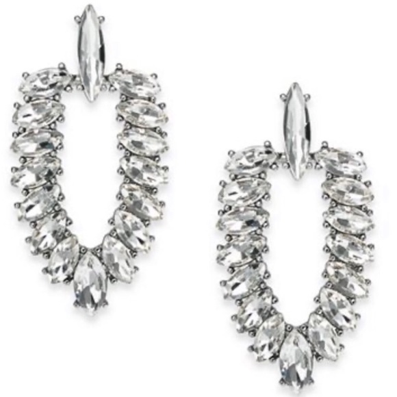 Exquisite Marquise Genuine Crystal Drop Earrings - Picture 3 of 3